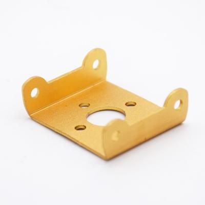 China Waterproof AL5052 Stainless Steel Stamping Parts With Painting Gold Surface Treatment for sale