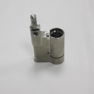 China ODM CNC Machined Aluminum Parts , Plating Nickel CNC Milling Parts For Lock for sale