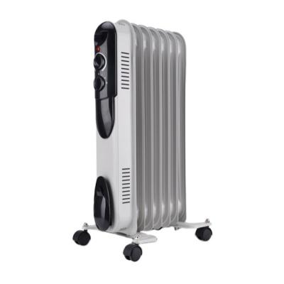 China High Quality Hotel Electric Oil Filled Portable Radiant Burning Heater For Indoor Use With LCD Display for sale