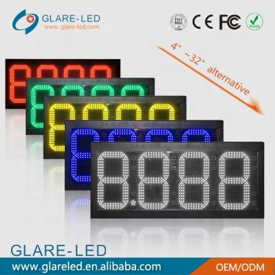 China High Brightness LED Gas Price Sign For Gas Station for sale