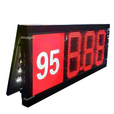 China Factory Supplier Australia 8.888 Format Petroleum Oil Price Switch Indoor Led Gas Price Sign for sale