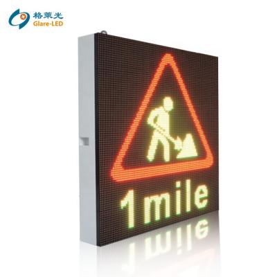 China Road Traffic Signs Outdoor Led Programmable Led Sign for sale