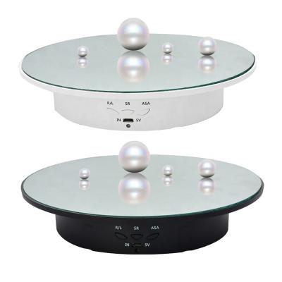 China Eco-friendly 360 Degree Electric Rotating Turntable Display Stand Photography Video Shooting Props Turntable for sale