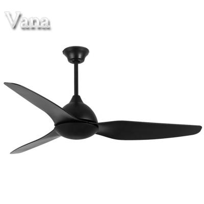 China Vintage Unique Design Modern Outdoor Ceiling Fan With Remote Black Patio Waterproof Classic Fan Outdoor Ceiling Israel Ceiling Fan for sale