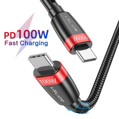 China USLION Data Transmission PD 100W USB Data Charging Cables Durable Type C DATA Cable PD 100w 5a Charging Fast Charging FOR sumsang for sale