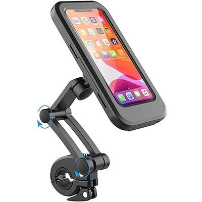 China Waterproof Magnet Adjustable Strong Bike Phone Holder With Touch Screen Waterproof Adjustable Mobile Phone Holder For Cycling for sale