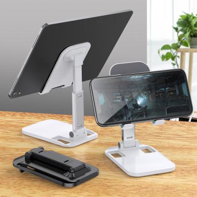 China USLION Adjustable Phone Holder For iPhone Universal Cell Desktop Stand For Phone Stand Tablet Mobile For iPad for sale