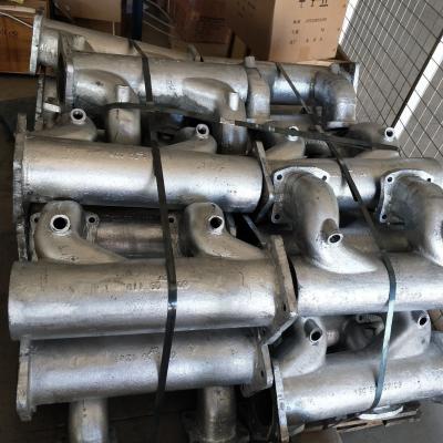 China Fixed Installation 235.09.50X Exhaust Manifold for 12V190 Gas Generator Common Units for sale