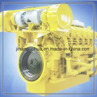 China Potente motor de 4 tiempos A12V190 Chidong Jinan Jichai con 12 cilindros en venta