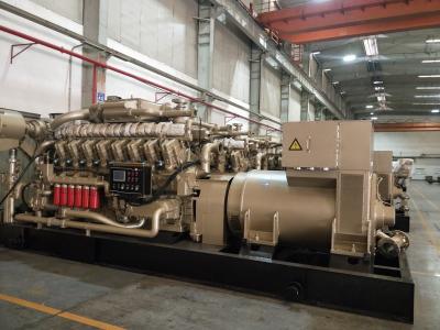 China Anforderung für den Benutzer 16V190 Erdgasgenerator 1000kw Jichai für Leistung zu verkaufen