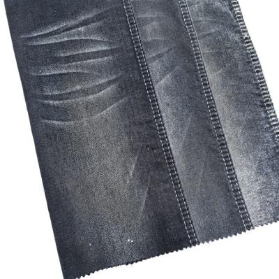 Chine Couleur noire enfant ou homme faux tricoté 8 oz denim tissu contre rétrécissement 150cm à vendre