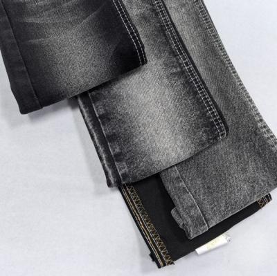 China Black Color Good Stretch 13OZ AW Heavy Weight Twill Denim Fabric For Man Jeans for sale