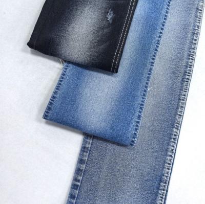 China Gray Blue Color China Heavyweight Denim Fabric Twill Design For Man And Lady Jeans for sale