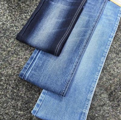 China High quality dark blue cotton spandex  denim fabric for man jeans for sale