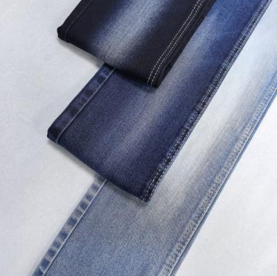 China 11.5oz Super Dark Blue Denim Fabric For Men Jeans 92%C 6%P 2%S 63'' 64'' for sale