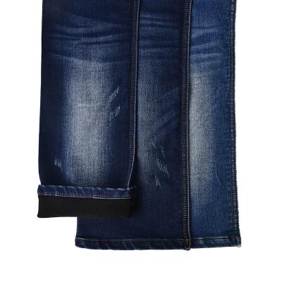 Chine Résistant au rétrécissement Faux Tricot Denim 10,4 oz 46% Coton 48,2% Polyéther 4,3% Viscose 1,5% Spandex à vendre