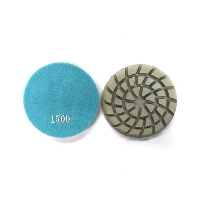 China Series Diamond Dry Floor High Light Flexible Polishing Pads for sale