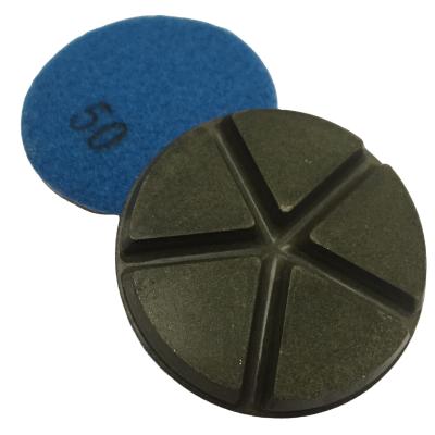 China Ceramic Floor Series 3 Inch 50 100 200 400 Dry Grit Use Concrete Polishing Pads for sale