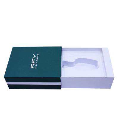 China Biodegradable Custom Design Cardboard Paper Drawer Box Luxury Perfume Bottle Packaging Gift Box for sale