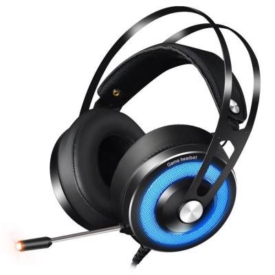 China Best Selling Wired USB Wired Headband Gaming Headphones Gaming Sports Headphones Gamer With Led Light for sale