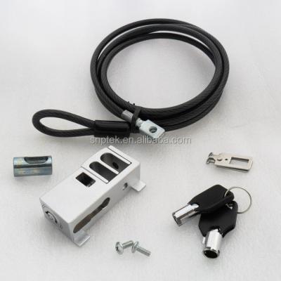 China Desktop Lock CPU Lock PC Computer Monitor LCD Mouse Keyboard Security Cable Lock Kit SP-DL115 for sale