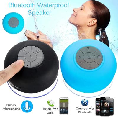 China Mini Speaker IPX4 Shower Sucker Waterproof Portable Mini Speaker Mobile Phone Wireless Speaker for sale