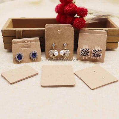 China Earring Display Wrapping Paper Card Jewelry Display Cards Blank Earring Wrapping Paper Card for sale