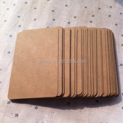 China China 6x10cm Blank Paper Cards DIY Gift Cards Kraft for sale