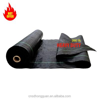 China Weed Control Membrane Barrier Weed Grass Woven Heavy Duty Tree Coir Resistant Grass Cover Landscape Cloth Mat Repressive Mat Breathable for sale