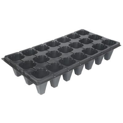 China Planting Plastic Seedling Tray Seeder Flower Deep Hole Seed Starter Tray Seed Starter Nursery Tray for sale