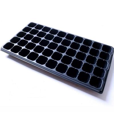 China Planting Seed Seedling Seedling Tray Plastic Seed Starter Tray 50 Cell Socket Seed Germination Deep Hole for sale