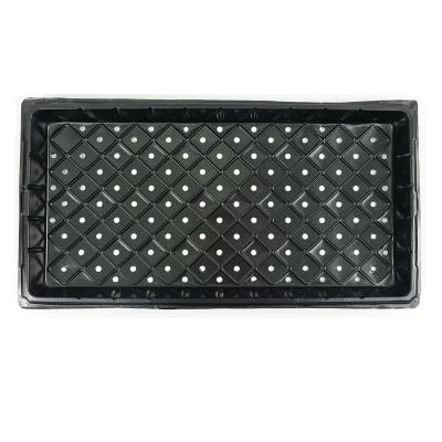 China Planting Hot Selling Flower Agriculture Plant Tray Seed Flat Trays Holes Growing Seed Starting Flat Tray for sale