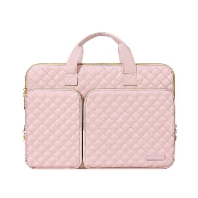 China Business Inson Custom Business Computer Sleeve Business Polyester Men Briefcase Large Capacity Waterproof Laptop for sale