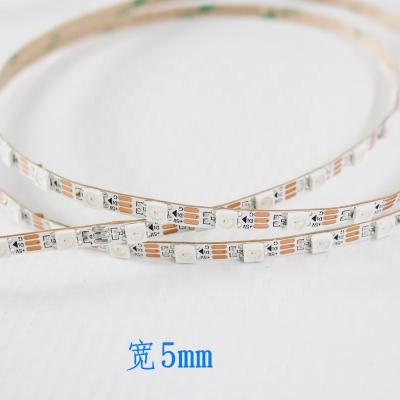 China 2811IC SK6812 LED Strip 5V Light 2812B/ Cuttable Built-in Programmable Single Color Water Running Horn Strip 5V-60 Lights for sale