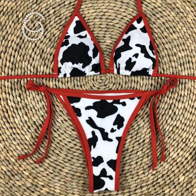 China Latest Fashion Cowhide Non-Toxic Color Customized Summer Low MOQ 2022 Bikini Competition Swimming Swimwear for sale