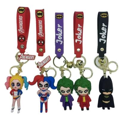 China Decoration All Type of Key Chains Wholesale Personalized Custom 3D Soft PVC Rubber Keychains for Promotion Gift for sale