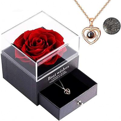 China FASHIONABLE 2022 St Valentine's Day Gift A Gift Set Birthday Gift Set For Woman Flower I Love You Gift Box Set for sale