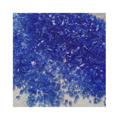 China Garden landscape deocration color chips terrazzo glass floors for sale