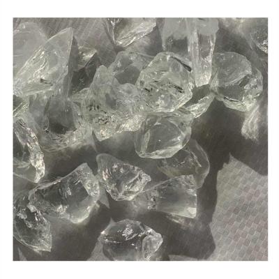 China Garden Landscape Deocration Crystal Recycled Crushed Fire Glass for sale