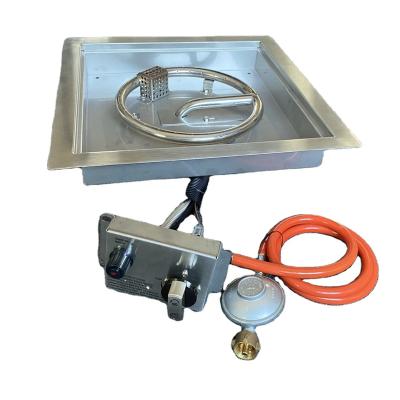 China Dorp Heat Resistance Place-in Fire Pit Pan and Burner for sale