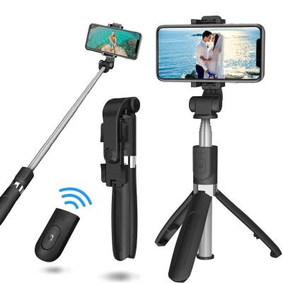 China Portable Mini Folding ZF 3 in 1 360 Foldable Flexible Tripod Selfie Stick Light, Monopod Selfie Stick Holder L01s for sale