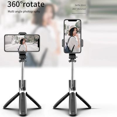 China Mini Portable Promo Foldable Wireless Phone Holder Folding Selfie Stick Monopod Tripod with Remote Control for sale