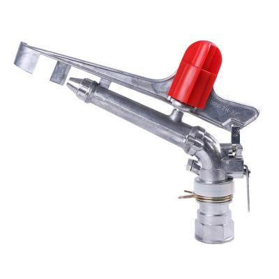 China 360 Degree Rotation Aluminum Irrigation Swing Sprinkler Turbine Spray Gun Agricultural Rain Gun for sale