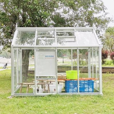 China Easily assembled various customized greenhouses which include mini greenhouse/research garden flower selling greenhouse/laboratory greenhouse for sale