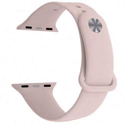 China Sports Sport Watch Strap For Apple Watch WS-03 Serial 5 38mm 40mm 42mm 44mm Silicone Watch Bands for sale