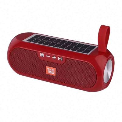 China TG182 Wireless Sound Speaker Solar Charger Wireless Continuously Powered Square Cylinder Speaker for sale