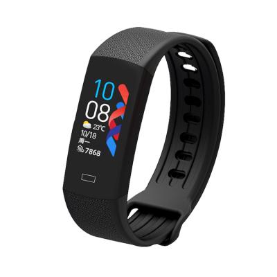 China Hot Sale Touch Screen Smart Band Fitness Tracker Waterproof Smart Watch B6W Smart Wristband Body Temperature Thermometering for sale