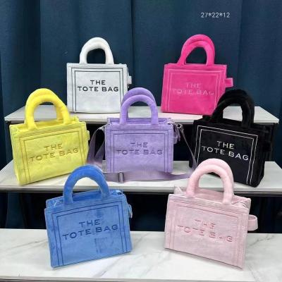 China Other New Fashion 2023 Popular Plush Highway Portable Cross - Body Bag Womens Tote Bag for sale