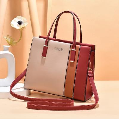 China 2023 Other Wholesale Luxury Color PU Leather Ladies Shoulder Quilting Tote Bags Handbags for sale