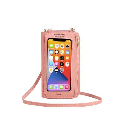 China 2023 cross small - body cell phone fashion hotsale custom color wallet purse purse bags for women for sale